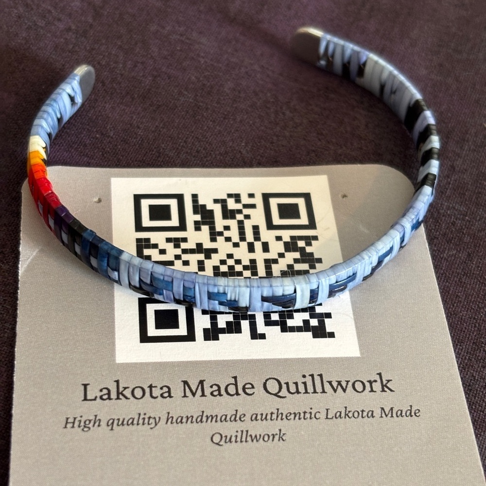 Indigenous made, quill bracelet​